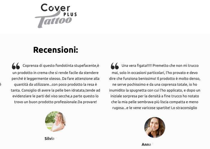 opiniones sobre Cover Plus Tattoo